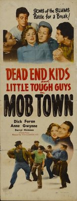 Mob Town movie poster (1941) canvas poster