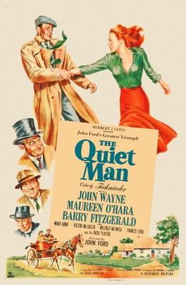 The Quiet Man movie poster (1952) pillow