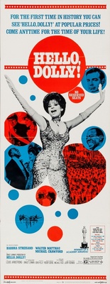 Hello, Dolly! movie poster (1969) canvas poster
