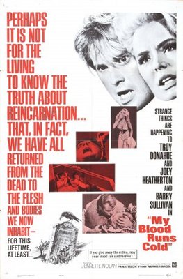 My Blood Runs Cold movie poster (1965) Stickers MOV_2be753e9