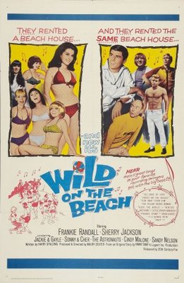 Wild on the Beach movie poster (1965) mouse pad