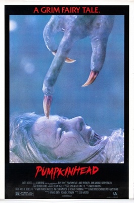 Pumpkinhead movie poster (1989) metal framed poster