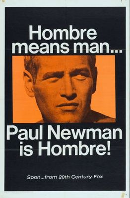 Hombre movie poster (1967) pillow