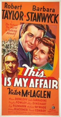This Is My Affair movie poster (1937) Poster MOV_2c172221
