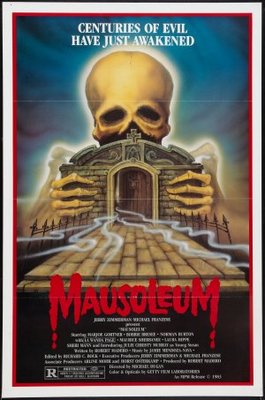 Mausoleum movie poster (1983) wood print