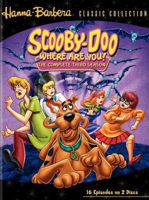 Scooby-Doo, Where Are You! movie poster (1969) t-shirt
