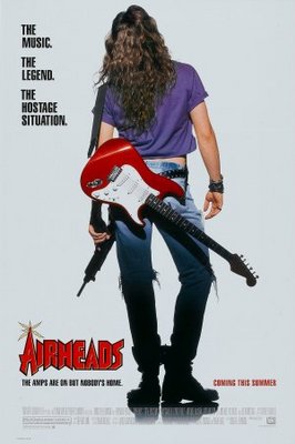 Airheads movie poster (1994) poster with hanger