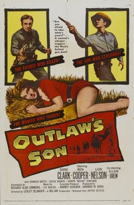 Outlaw's Son movie poster (1957) mouse pad