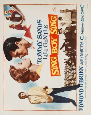 Sing Boy Sing movie poster (1958) pillow