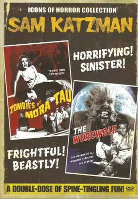 The Werewolf movie poster (1956) pillow