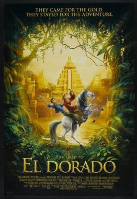 The Road to El Dorado movie poster (2000) pillow