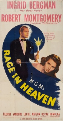 Rage in Heaven movie poster (1941) t-shirt