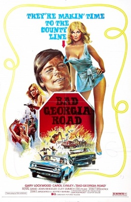 Bad Georgia Road movie poster (1977) wood print