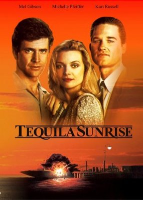 Tequila Sunrise movie poster (1988) t-shirt