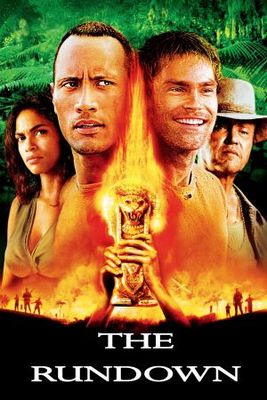 The Rundown movie poster (2003) wooden framed poster