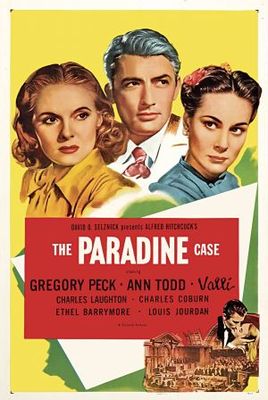 The Paradine Case movie poster (1947) metal framed poster