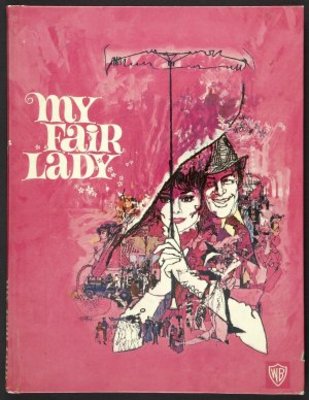 My Fair Lady movie poster (1964) wood print