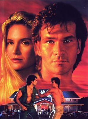 Road House movie poster (1989) canvas poster