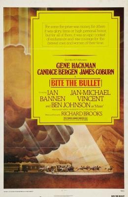 Bite the Bullet movie poster (1975) wood print