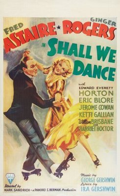 Shall We Dance movie poster (1937) metal framed poster