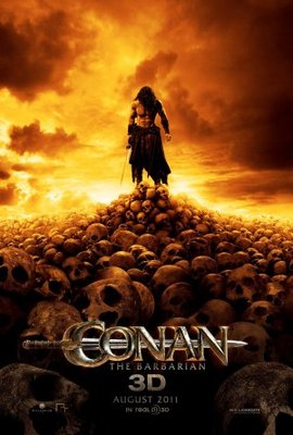 Conan movie poster (2009) Mouse Pad MOV_2d0cf7e7