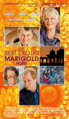 The Best Exotic Marigold Hotel movie poster (2011) pillow