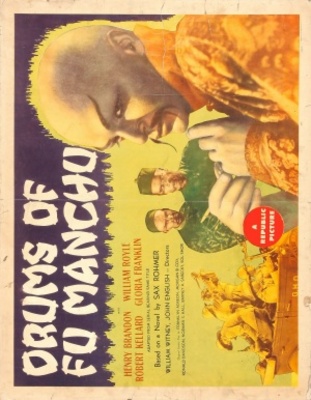 Drums of Fu Manchu movie poster (1943) t-shirt