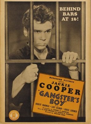 Gangster's Boy movie poster (1938) wooden framed poster