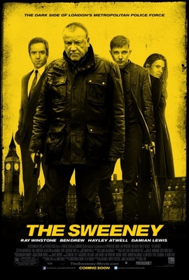 The Sweeney movie poster (2012) wood print
