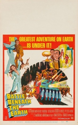 Battle Beneath the Earth movie poster (1967) canvas poster