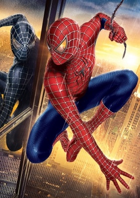 Spider-Man 3 movie poster (2007) wood print