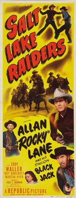 Salt Lake Raiders movie poster (1950) canvas poster