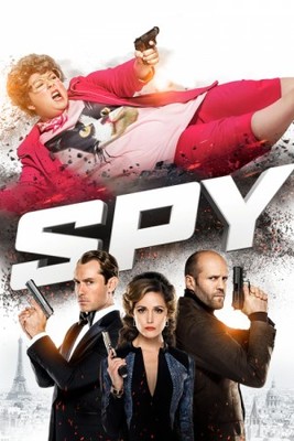 Spy movie poster (2015) canvas poster