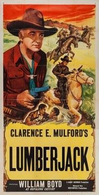 Lumberjack movie poster (1944) wood print