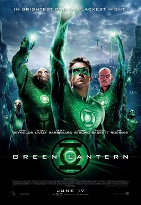Green Lantern movie poster (2011) puzzle MOV_2d848bba