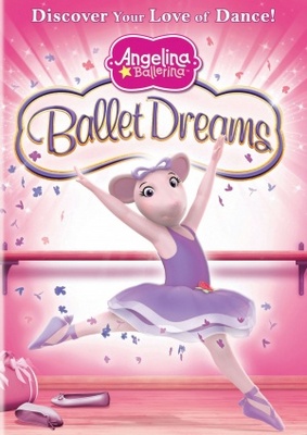 Angelina Ballerina: Ballet Dreams movie poster (2011) wood print