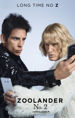 Zoolander 2 movie poster (2016) poster with hanger
