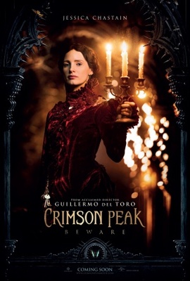 Crimson Peak movie poster (2015) metal framed poster