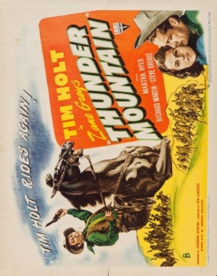 Thunder Mountain movie poster (1947) t-shirt