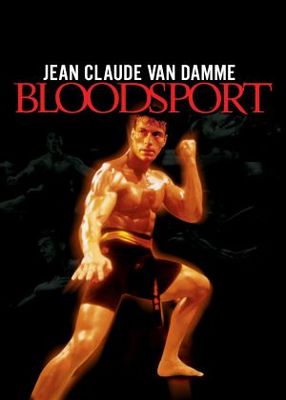 Bloodsport movie poster (1988) poster with hanger