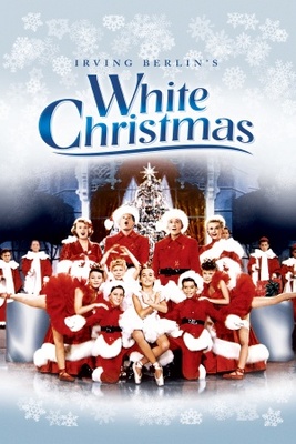 White Christmas movie poster (1954) wood print