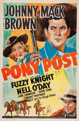 Pony Post movie poster (1940) Poster MOV_2ddccbed