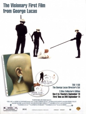 THX 1138 movie poster (1971) mouse pad