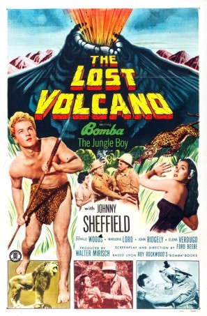 The Lost Volcano movie poster (1950) Stickers MOV_2dgxgrmp