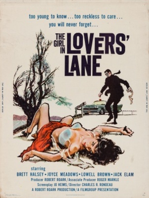 The Girl in Lovers Lane movie poster (1959) poster with hanger