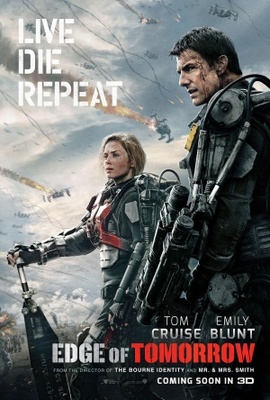 Edge of Tomorrow movie poster (2014) canvas poster