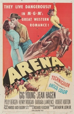Arena movie poster (1953) canvas poster