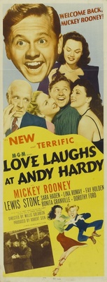 Love Laughs at Andy Hardy movie poster (1946) tote bag