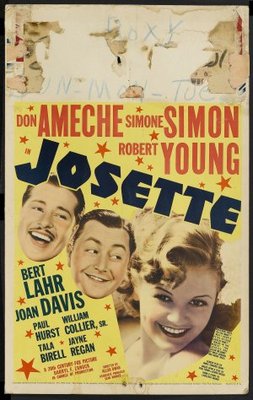 Josette movie poster (1938) wooden framed poster