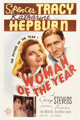 Woman of the Year movie poster (1942) Stickers MOV_2e5c9177